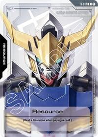 Resource (R-017) - Dual Impact - Gundam Card Game card