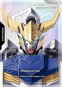 Resource (R-017) (C+) - Dual Impact - Gundam Card Game card