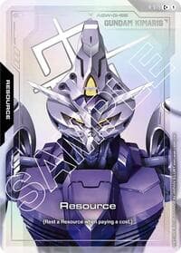 Resource (R-019) (C+) - Dual Impact - Gundam Card Game card