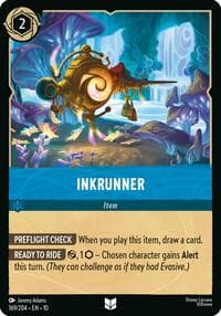 Inkrunner - Whispers in the Well - Disney Lorcana card