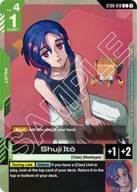 Shuji Ito (Store Tournament Participant Pack 02) - Gundam Promotional Cards - Gundam Card Game card