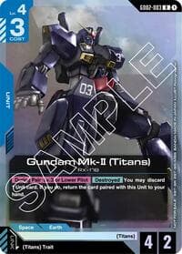 Gundam Mk-II (Titans) (Store Tournament Participant Pack 02) - Gundam Promotional Cards - Gundam Card Game card