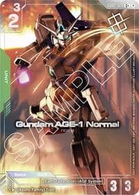Gundam AGE-1 Normal (Store Tournament Winner Pack 02) - Gundam Promotional Cards - Gundam Card Game card