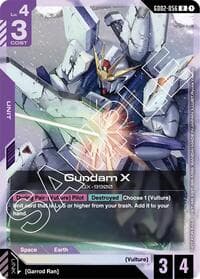 Gundam X (GD02-056) (Store Tournament Participant Pack 02) - Gundam Promotional Cards - Gundam Card Game card