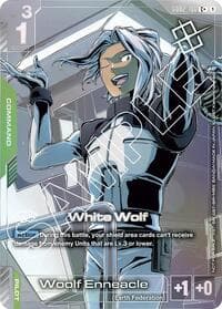 White Wolf (Store Tournament Winner Pack 02) - Gundam Promotional Cards - Gundam Card Game card