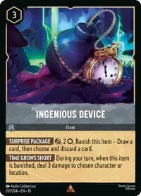 Ingenious Device - Whispers in the Well - Disney Lorcana card