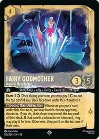Fairy Godmother - Magical Benefactor - Whispers in the Well - Disney Lorcana card