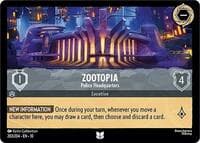 Zootopia - Police Headquarters - Whispers in the Well - Disney Lorcana card