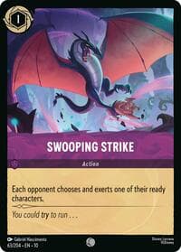 Swooping Strike - Whispers in the Well - Disney Lorcana card
