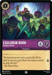 Cauldron Born - Mindless Horde - Whispers in the Well - Disney Lorcana card