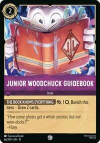Junior Woodchuck Guidebook - Whispers in the Well - Disney Lorcana card