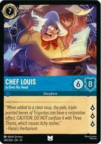 Chef Louis - In Over His Head - Whispers in the Well - Disney Lorcana card