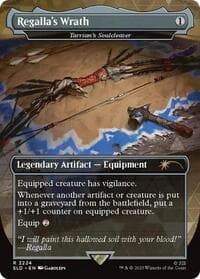 Regalla's Wrath - Tarrian's Soulcleaver - Secret Lair Drop Series - Magic: The Gathering card