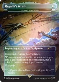 Regalla's Wrath - Tarrian's Soulcleaver (Rainbow Foil) - Secret Lair Drop Series - Magic: The Gathering card