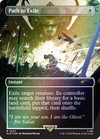 Path to Exile (2227) (Rainbow Foil) - Secret Lair Drop Series - Magic: The Gathering card