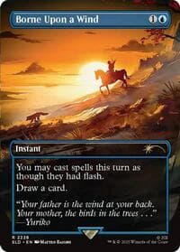 Borne Upon a Wind - Secret Lair Drop Series - Magic: The Gathering card