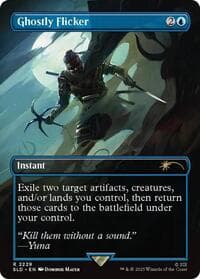 Ghostly Flicker - Secret Lair Drop Series - Magic: The Gathering card