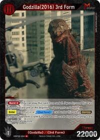 Godzilla (2016) 3rd Form (EBP02-004) - Booster Set 2: G: Monsters Raid Again - Godzilla Card Game card