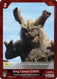 King Caesar (2004) (EBP02-010) - Booster Set 2: G: Monsters Raid Again - Godzilla Card Game card