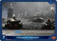 Interception Operation (EBP02-040) - Booster Set 2: G: Monsters Raid Again - Godzilla Card Game card
