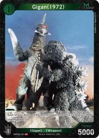Gigan (1972) (EBP02-041) - Booster Set 2: G: Monsters Raid Again - Godzilla Card Game card