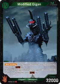Modified Gigan (EBP02-044) - Booster Set 2: G: Monsters Raid Again - Godzilla Card Game card