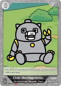 Chibi Mechagodzilla (EBP02-076) - Booster Set 2: G: Monsters Raid Again - Godzilla Card Game card