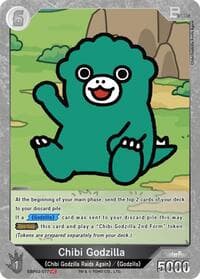 Chibi Godzilla (EBP02-077) - Booster Set 2: G: Monsters Raid Again - Godzilla Card Game card
