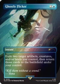 Ghostly Flicker (Rainbow Foil) - Secret Lair Drop Series - Magic: The Gathering card