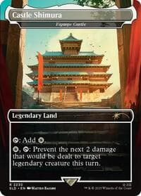 Castle Shimura - Eiganjo Castle - Secret Lair Drop Series - Magic: The Gathering card