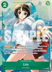 Lim (CS 25-26 Event Pack Finalist Ver.) - One Piece Promotion Cards - One Piece Card Game card