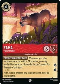 Rama - Vigilant Father - Whispers in the Well - Disney Lorcana card