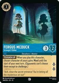 Fergus McDuck - Scrooge's Father - Whispers in the Well - Disney Lorcana card