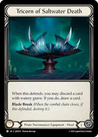 Tricorn of Saltwater Death - JDG053 - Flesh and Blood: Promo Cards - Flesh and Blood TCG card