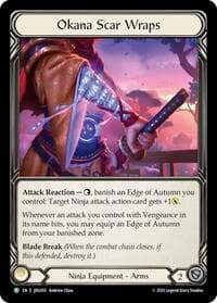 Okana Scar Wraps - JDG055 - Flesh and Blood: Promo Cards - Flesh and Blood TCG card