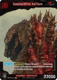 Godzilla(2016) 3rd Form (EBP02-005+) - Booster Set 2: G: Monsters Raid Again - Godzilla Card Game card
