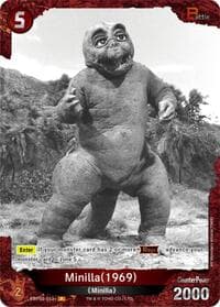 Minilla (1969) (EBP02-013+) - Booster Set 2: G: Monsters Raid Again - Godzilla Card Game card