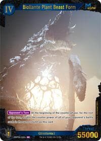 Biollante Plant Beast Form (EBP02-029+) - Booster Set 2: G: Monsters Raid Again - Godzilla Card Game card