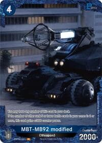 MBT-MB92 modified (EBP02-031+) - Booster Set 2: G: Monsters Raid Again - Godzilla Card Game card