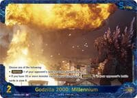 Godzilla 2000: Millennium (EBP02-038+) - Booster Set 2: G: Monsters Raid Again - Godzilla Card Game card