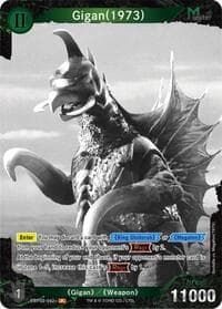 Gigan (1973) (EBP02-042+) - Booster Set 2: G: Monsters Raid Again - Godzilla Card Game card
