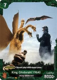 King Ghidorah (1964) (EBP02-066+) - Booster Set 2: G: Monsters Raid Again - Godzilla Card Game card