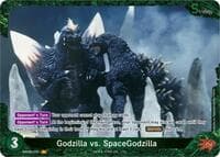 Godzilla vs. SpaceGodzilla (EBP02-070+) - Booster Set 2: G: Monsters Raid Again - Godzilla Card Game card