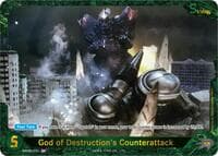 God of Destruction's Counterattack (EBP02-072+) - Booster Set 2: G: Monsters Raid Again - Godzilla Card Game card