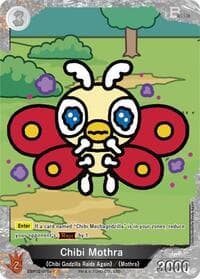 Chibi Mothra (EBP02-075+) - Booster Set 2: G: Monsters Raid Again - Godzilla Card Game card