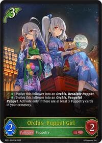 Orchis, Puppet Girl - SP01: Seaside Memories - Shadowverse: Evolve card