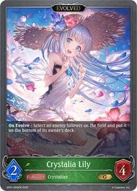 Crystalia Lily (Evolved) - SP01: Seaside Memories - Shadowverse: Evolve card
