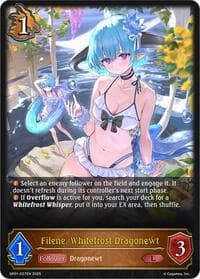 Filene, Whitefrost Dragonewt - SP01: Seaside Memories - Shadowverse: Evolve card