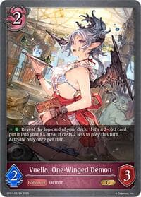 Vuella, One-Winged Demon - SP01: Seaside Memories - Shadowverse: Evolve card