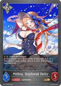 Mithra, Daybreak Deity - SP01: Seaside Memories - Shadowverse: Evolve card